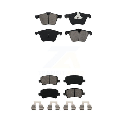 Semi-Metallic Brake Pads Front Rear Kit For Volvo XC70 S60 V60 S80 Cross Country
