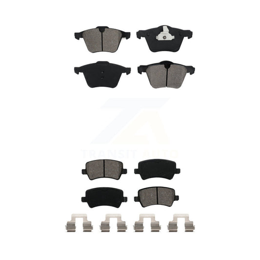 Semi-Metallic Brake Pads Front Rear Kit For Volvo XC70 S60 V60 S80 Cross Country