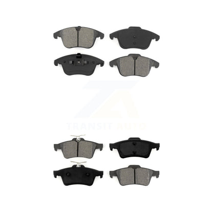 Semi-Metallic Brake Pads Front Rear Kit For 2012 Volvo S40