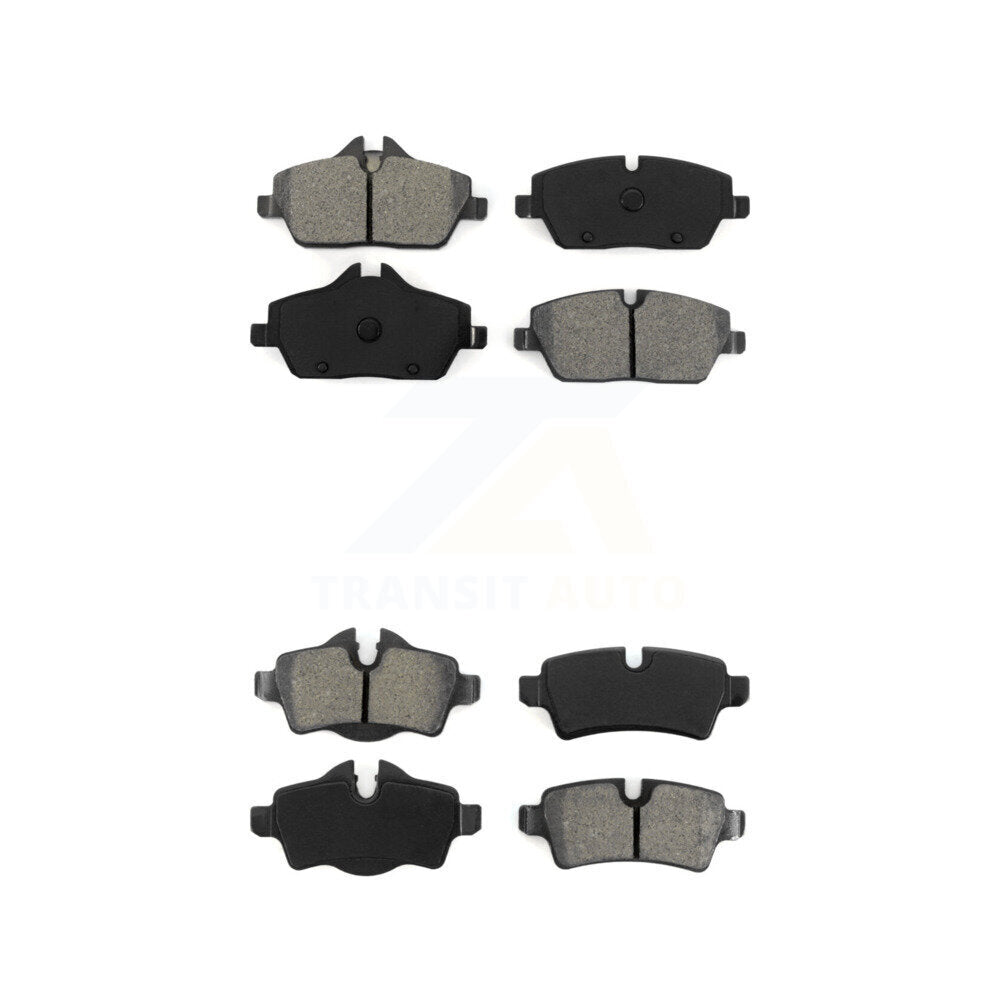 Semi-Metallic Brake Pads Front Rear Kit For Mini Cooper
