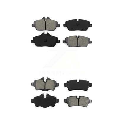 Semi-Metallic Brake Pads Front Rear Kit For Mini Cooper