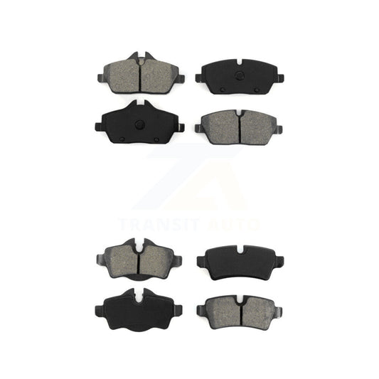Semi-Metallic Brake Pads Front Rear Kit For Mini Cooper
