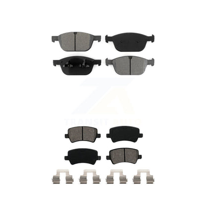 Semi-Metallic Brake Pads Front Rear Kit For Volvo XC60
