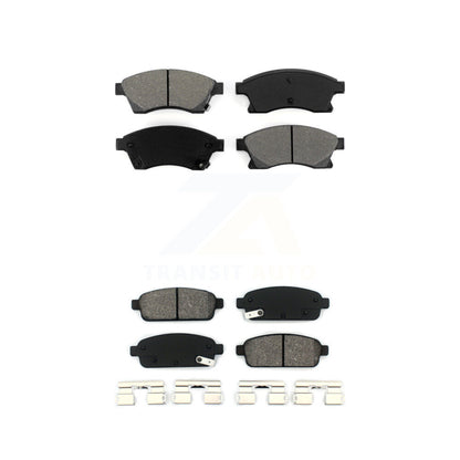 Semi-Metallic Brake Pads Front Rear Kit For Chevrolet Cruze Sonic Limited