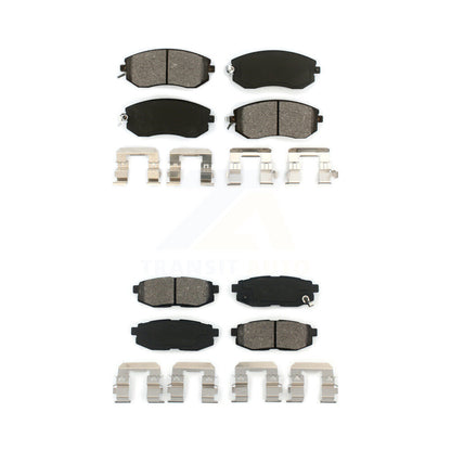 Semi-Metallic Brake Pads Front Rear Kit For Subaru BRZ Scion FR-S Toyota 86 GR86