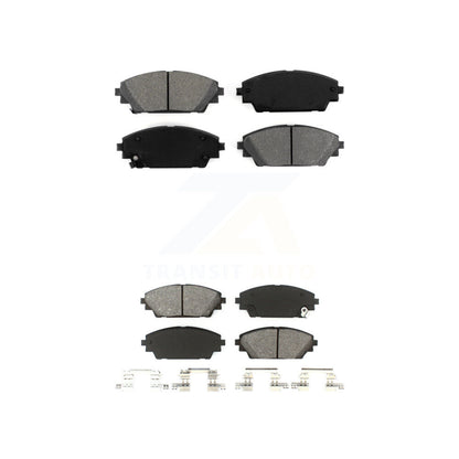 Semi-Metallic Brake Pads Front Rear Kit For Mazda 3 Sport