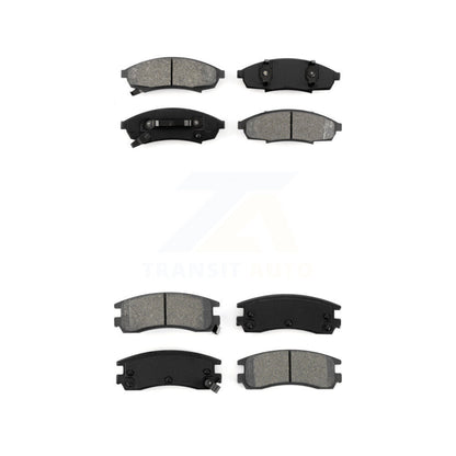Semi-Metallic Brake Pads Front Rear Kit For Chevrolet Lumina Oldsmobile Cutlass