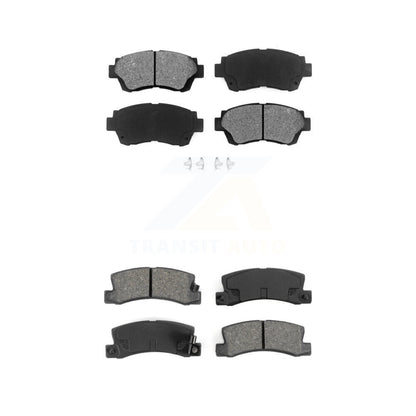Semi-Metallic Brake Pads Front Rear Kit For Toyota Camry Celica Lexus ES300