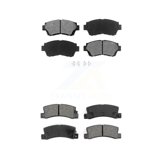 Semi-Metallic Brake Pads Front Rear Kit For Toyota Camry Celica Lexus ES300