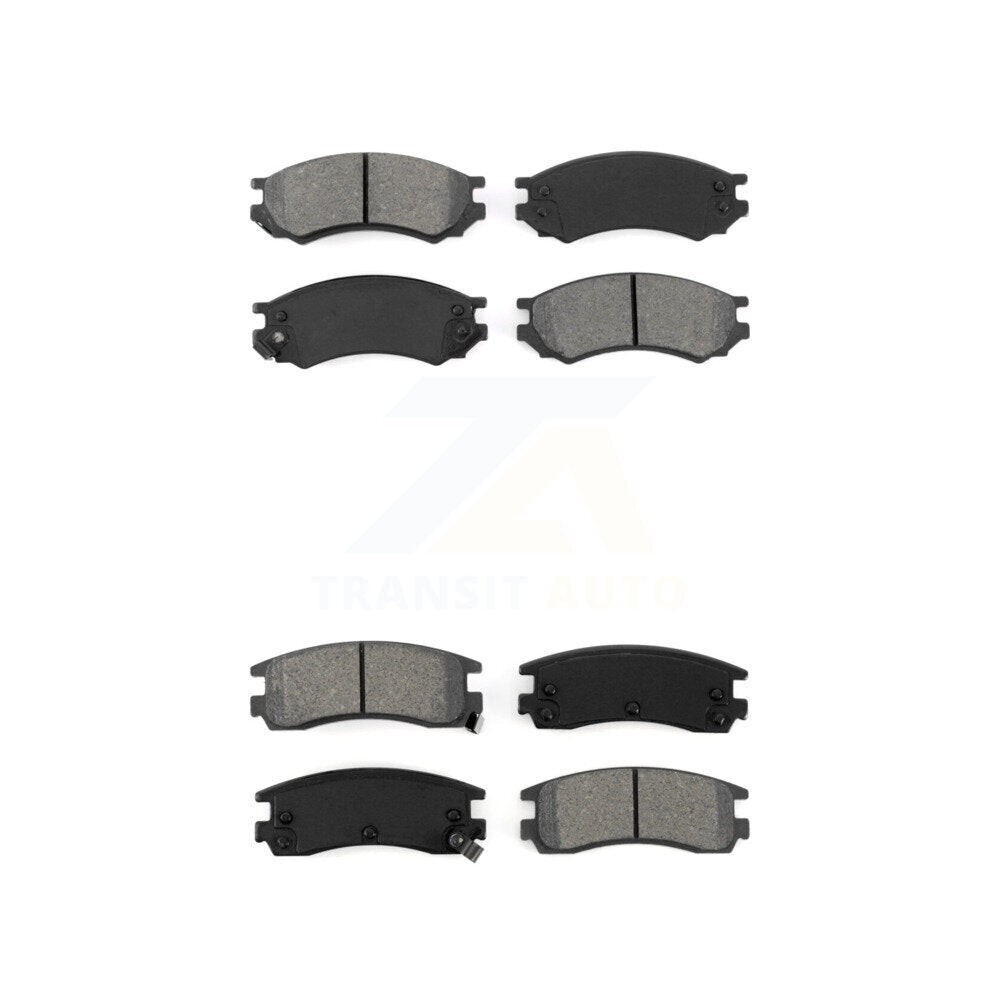 Semi-Metallic Brake Pads Front Rear Kit For Saturn SC1 SL1 SC2 SL2 SW1 SW2 SL SC