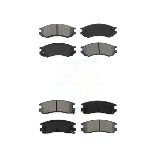 Semi-Metallic Brake Pads Front Rear Kit For Saturn SC1 SL1 SC2 SL2 SW1 SW2 SL SC