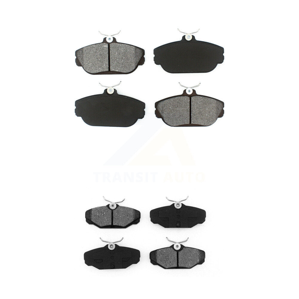 Semi-Metallic Brake Pads Front Rear Kit For Ford Taurus Mercury Sable Lincoln