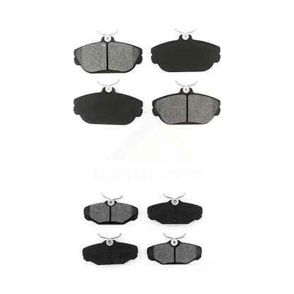 Semi-Metallic Brake Pads Front Rear Kit For Ford Taurus Mercury Sable Lincoln