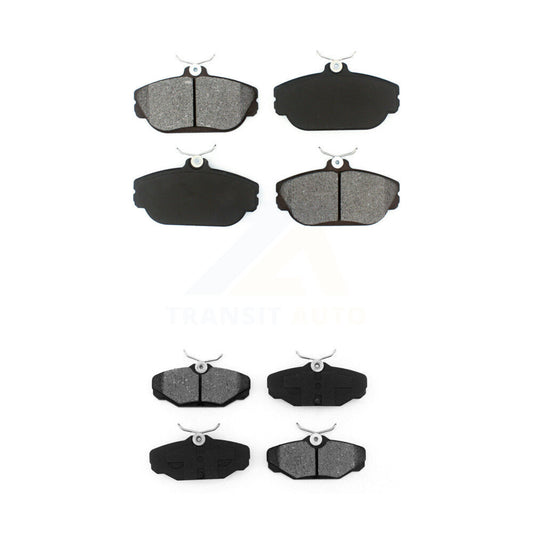 Semi-Metallic Brake Pads Front Rear Kit For Ford Taurus Mercury Sable Lincoln