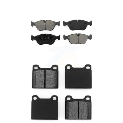 Semi-Metallic Brake Pads Front Rear Kit For Volvo C70 V70