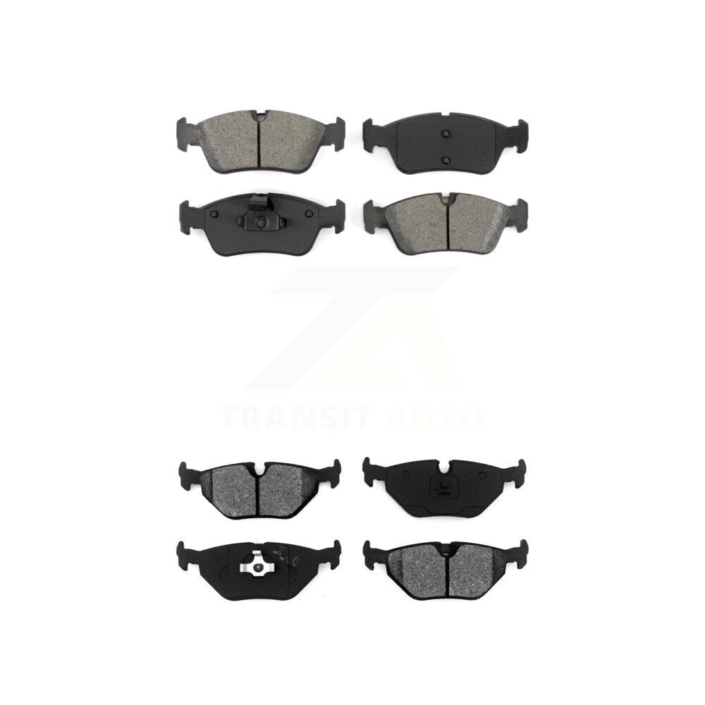 Semi-Metallic Brake Pads Front Rear Kit For BMW Z3 325i 328i 325is 318is 320i
