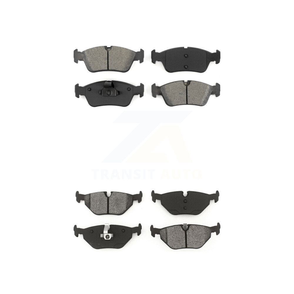 Semi-Metallic Brake Pads Front Rear Kit For BMW Z4 325i 325Ci 320i 325xi 328i