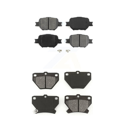 Semi-Metallic Brake Pads Front Rear Kit For Toyota Celica