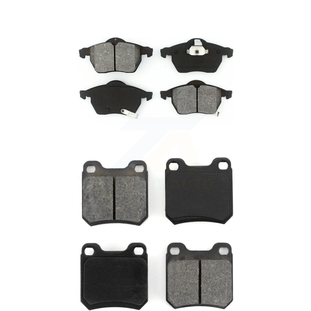 Semi-Metallic Brake Pads Front Rear Kit For Saab Saturn 9-3 L200 L300 L100 LW200