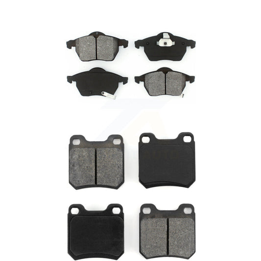Semi-Metallic Brake Pads Front Rear Kit For Saab Saturn 9-3 L200 L300 L100 LW200