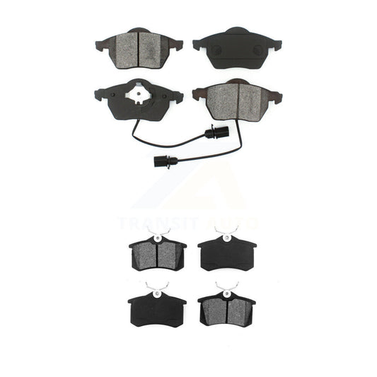 Semi-Metallic Brake Pads Front Rear Kit For Volkswagen Passat Audi A4 Quattro A6