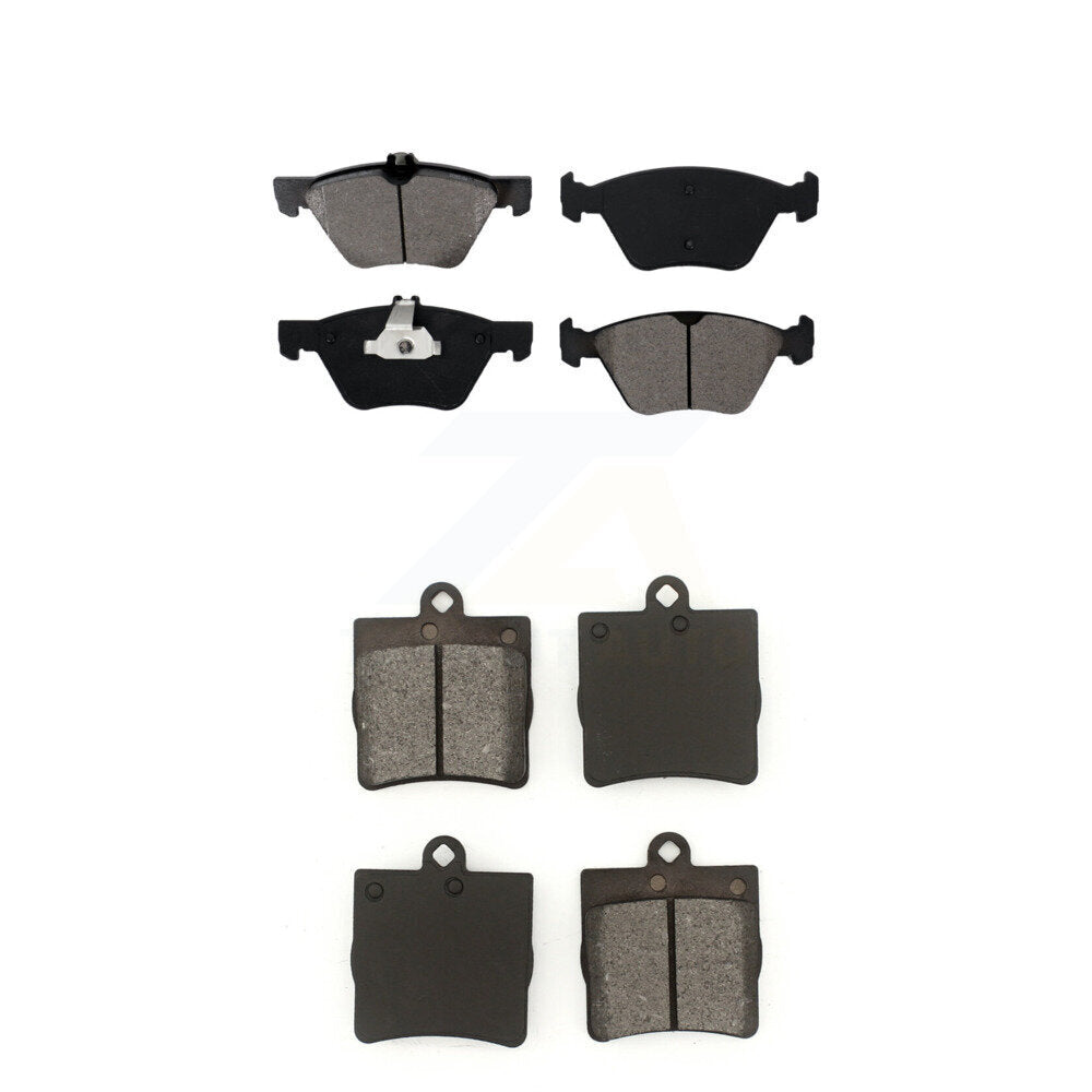 Semi-Metallic Brake Pads Front Rear Kit For Chrysler Crossfire Mercedes-Benz