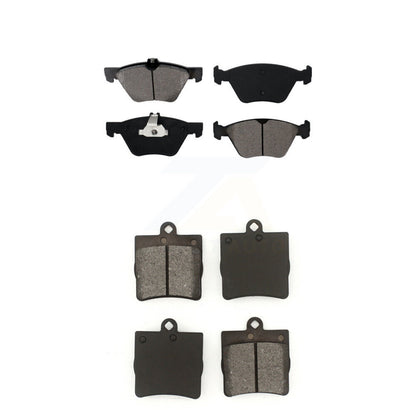 Semi-Metallic Brake Pads Front Rear Kit For Chrysler Crossfire Mercedes-Benz