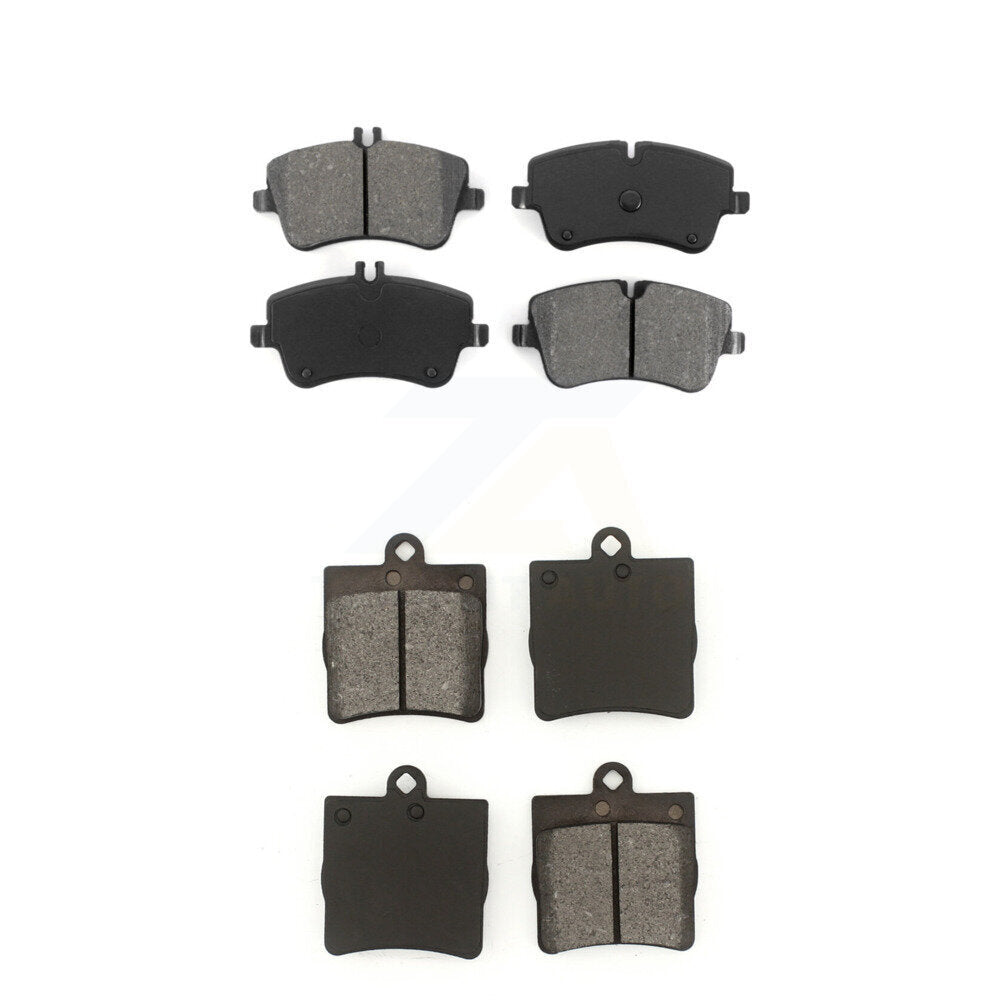Semi-Metallic Brake Pad Front Rear Kit For Mercedes-Benz C230 C240 SLK280 SLK300