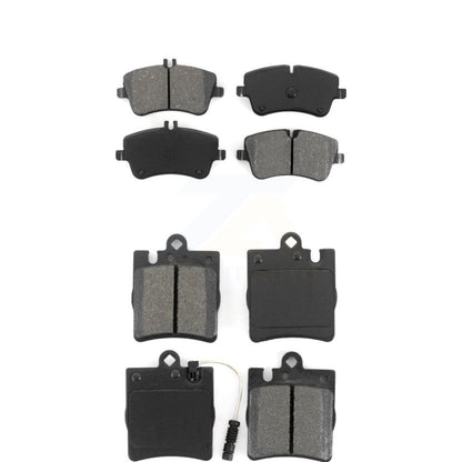 Semi-Metallic Brake Pad Front Rear Kit For Mercedes-Benz C280 C240 CLK350 CLK320