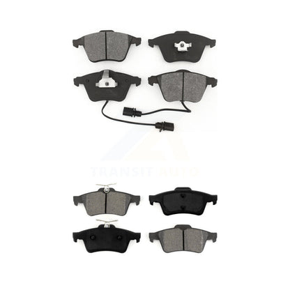 Semi-Metallic Brake Pads Front Rear Kit For Mazda 3 Volvo S40 V50 C70