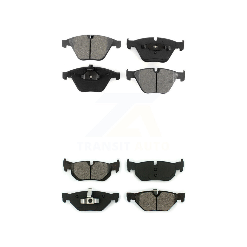 Semi-Metallic Brake Pads Front Rear Kit For BMW 328i xDrive 323i X1 328xi