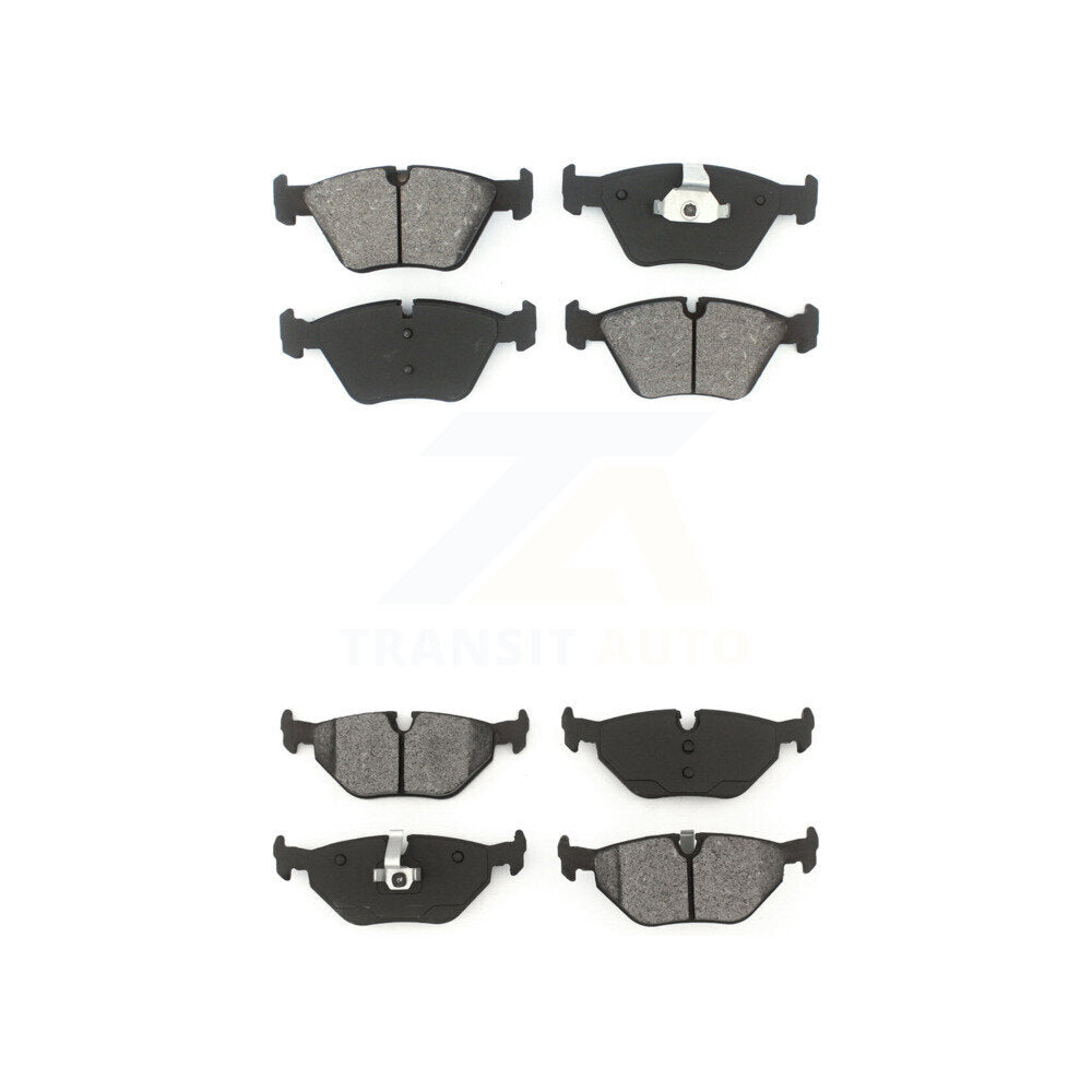 Semi-Metallic Brake Pads Front Rear Kit For BMW Z4 Roadster 3.0si Coupe
