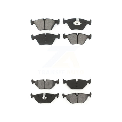 Semi-Metallic Brake Pads Front Rear Kit For BMW Z4 Roadster 3.0si Coupe