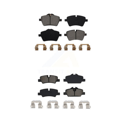 Semi-Metallic Brake Pads Front Rear Kit For Mini Cooper