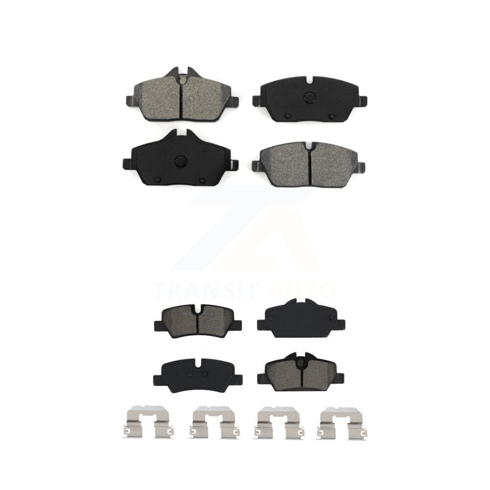 Semi-Metallic Brake Pads Front Rear Kit For Mini Cooper