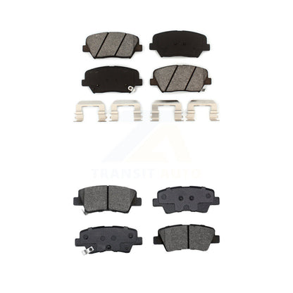 Semi-Metallic Brake Pad Front Rear Kit For Kia Rondo With Electric Parking