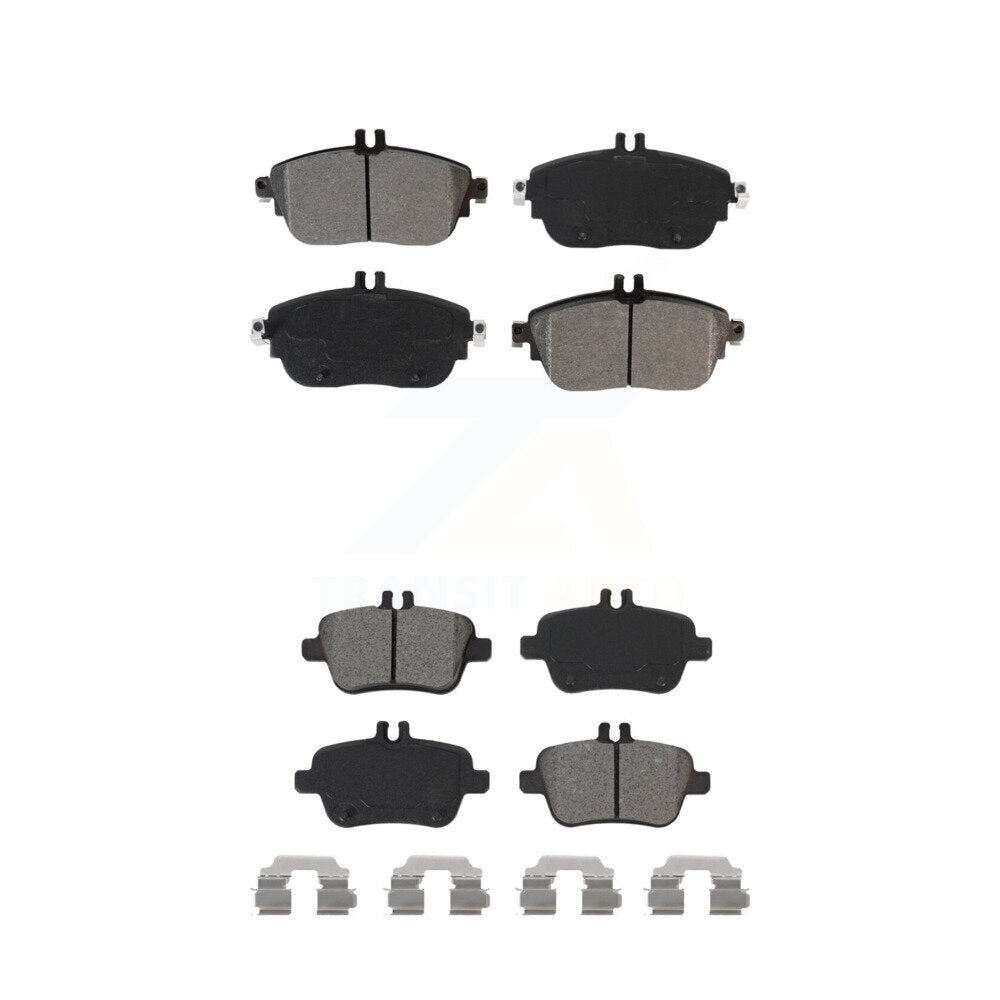 Semi-Metallic Brake Pad Front Rear Kit For Mercedes-Benz GLA250 CLA250 B250 QX30