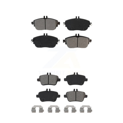 Semi-Metallic Brake Pad Front Rear Kit For Mercedes-Benz GLA250 CLA250 B250 QX30