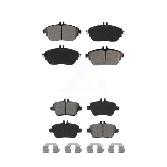 Semi-Metallic Brake Pad Front Rear Kit For Mercedes-Benz GLA250 CLA250 B250 QX30