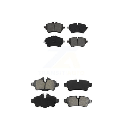 Semi-Metallic Brake Pads Front Rear Kit For 2015 Mini Cooper 1.6L