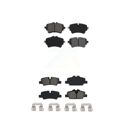 Semi-Metallic Brake Pads Front Rear Kit For Mini Cooper