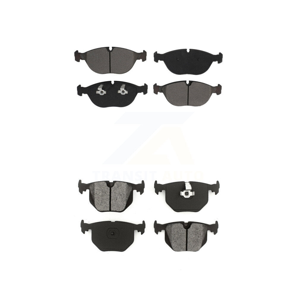Semi-Metallic Brake Pads Front Rear Kit For BMW Z8 750iL