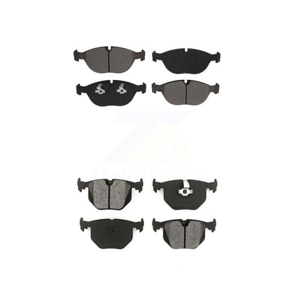 Semi-Metallic Brake Pads Front Rear Kit For BMW Z8 750iL