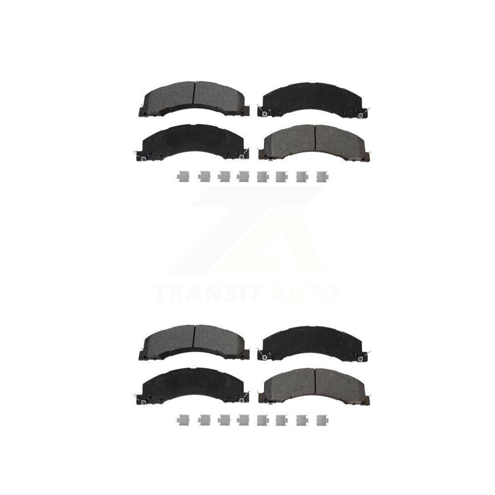 Semi-Metallic Brake Pad Front Rear Kit For Ram Dodge Sterling Truck 4500 5500 45