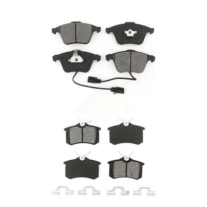 Semi-Metallic Brake Pads Front Rear Kit For Audi A6 Quattro