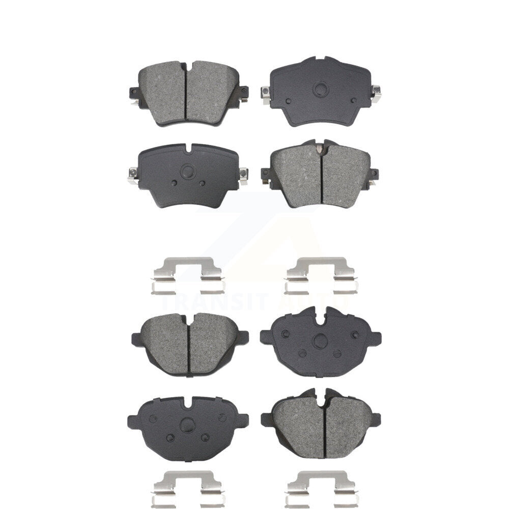 Semi-Metallic Brake Pads Front Rear Kit For BMW X3 X4