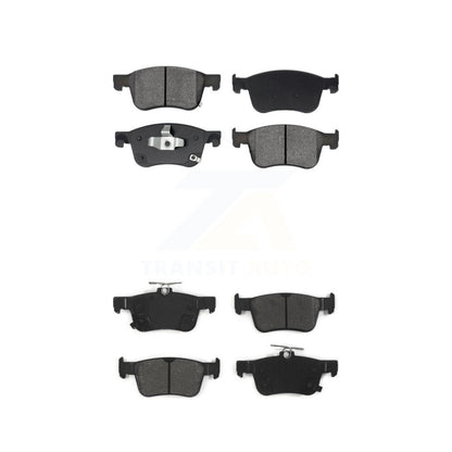 Semi-Metallic Brake Pads Front Rear Kit For 2023-2024 Acura Integra 1.5L