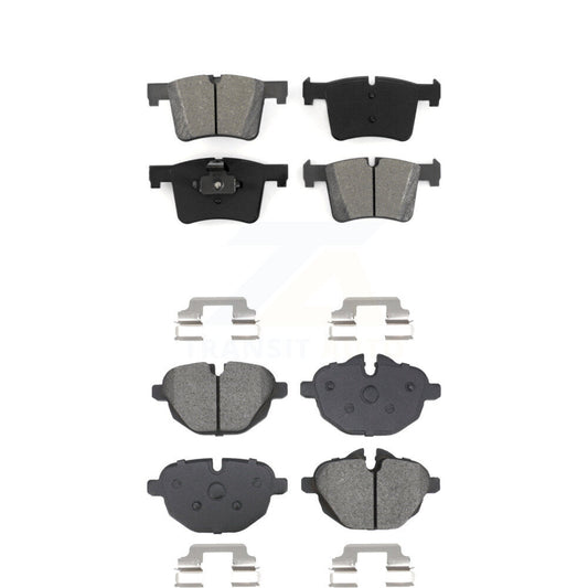 Semi-Metallic Brake Pads Front Rear Kit For BMW X3 X4