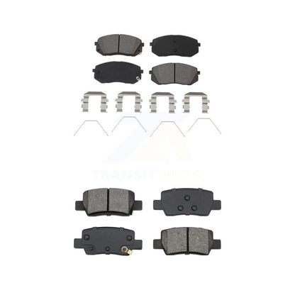 Semi-Metallic Brake Pads Front Rear Kit For Kia Seltos