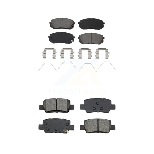 Semi-Metallic Brake Pads Front Rear Kit For Kia Seltos